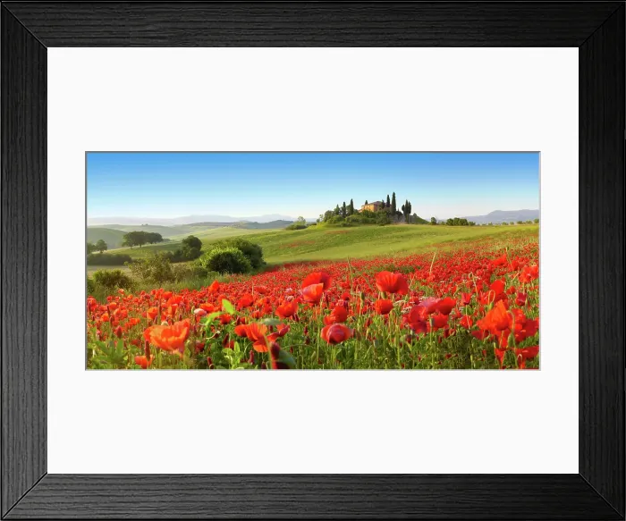 Framed Print : Tuscany in Spring Framed Print : Tuscany in Spring