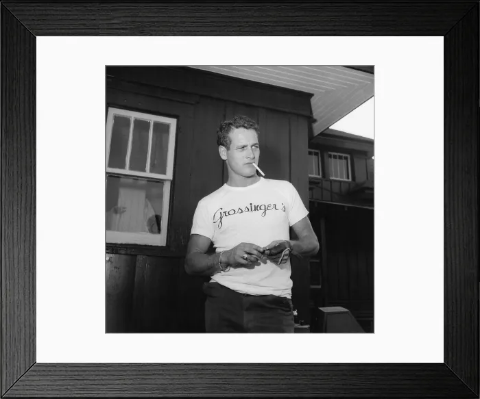 Framed Print : Paul Newman, American Actor Framed Print : Paul Newman, American Actor
