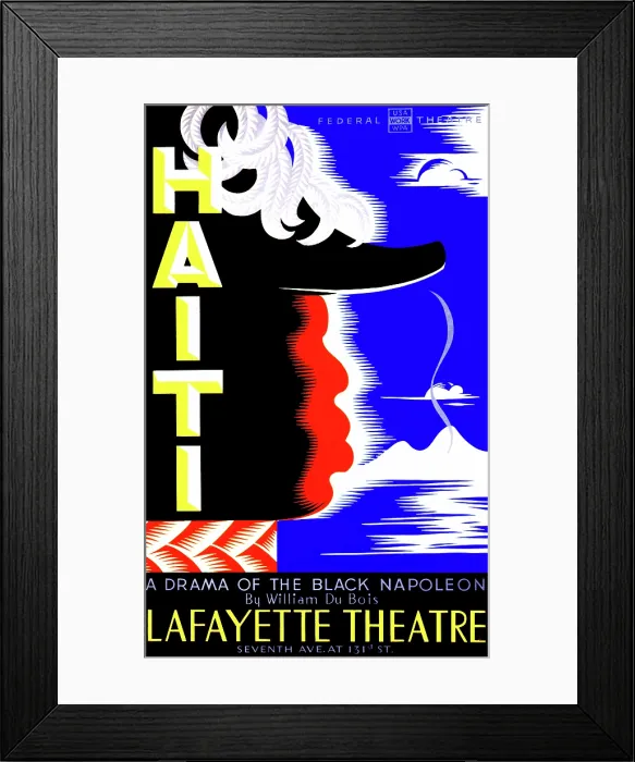 Framed Print : Federal Theatre Project, Haiti, 1938