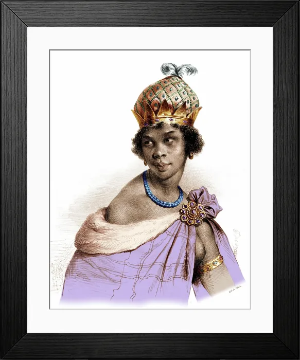 Framed Print : Ana Nzinga, Angolan Queen Framed Print : Ana Nzinga, Angolan Queen
