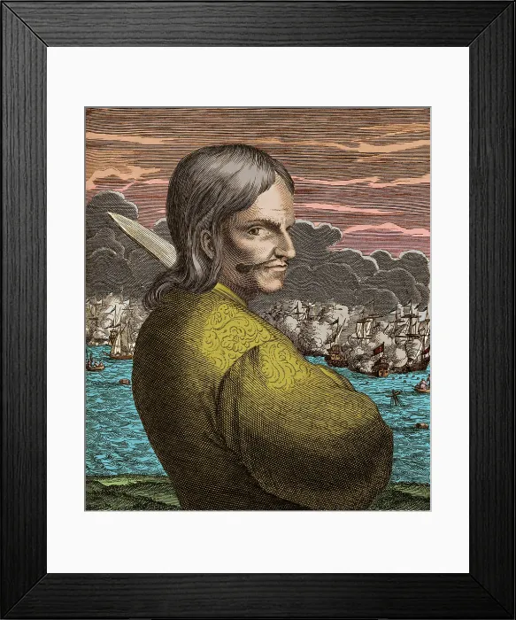 Framed Print : Bartolomeu Portuguese, Portuguese Buccaneer Framed Print : Bartolomeu Portuguese, Portuguese Buccaneer