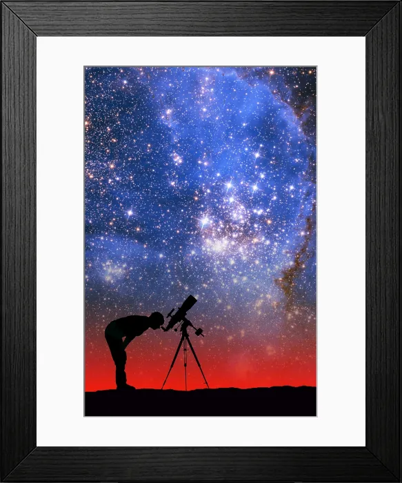 Framed Print : Small Magellanic Cloud Framed Print : Small Magellanic Cloud