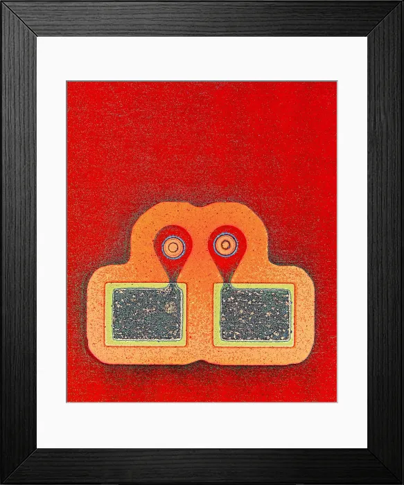 Framed Print : Soldered Connections