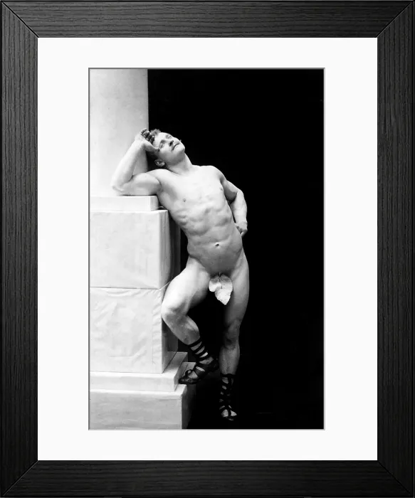 Framed Print : Eugen Sandow, Father of Modern Bodybuilding Framed Print : Eugen Sandow, Father of Modern Bodybuilding