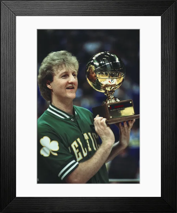 Framed Print : Larry Bird, 1986 Three Point Contest Framed Print : Larry Bird, 1986 Three Point Contest