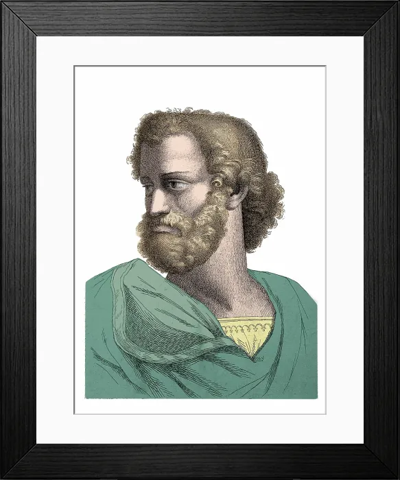 Framed Print : Aristotle, Ancient Greek Philosopher Framed Print : Aristotle, Ancient Greek Philosopher
