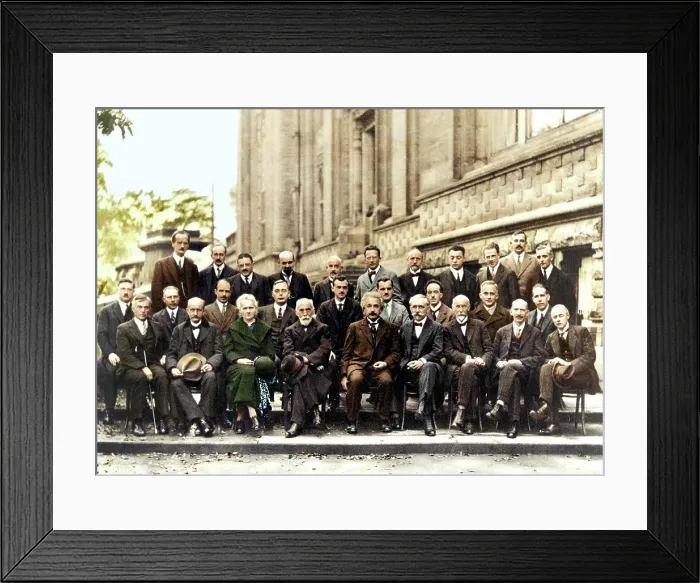 Framed Print : 5th Solvay Conference of 1927
