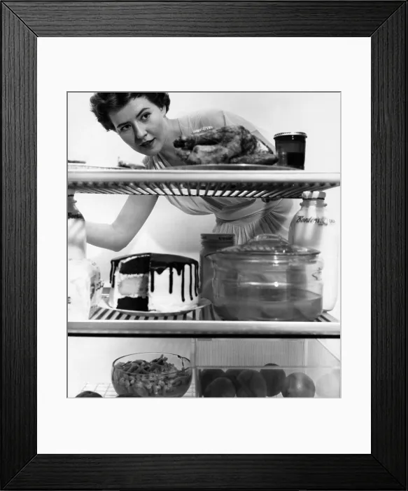 Framed Print : American Housewife, 1952