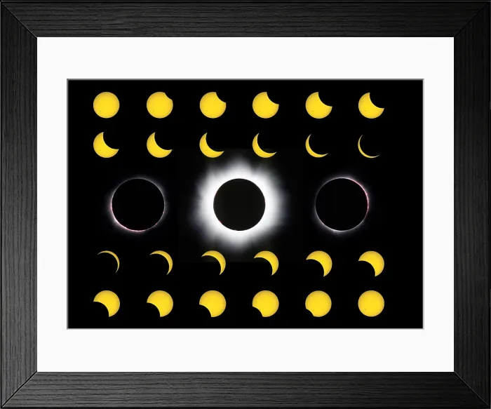 Framed Print : Solar Eclipse Framed Print : Solar Eclipse