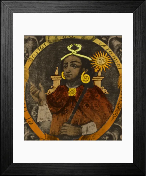 Framed Print : Atahualpa, Last Emperor of the Incan Empire Framed Print : Atahualpa, Last Emperor of the Incan Empire