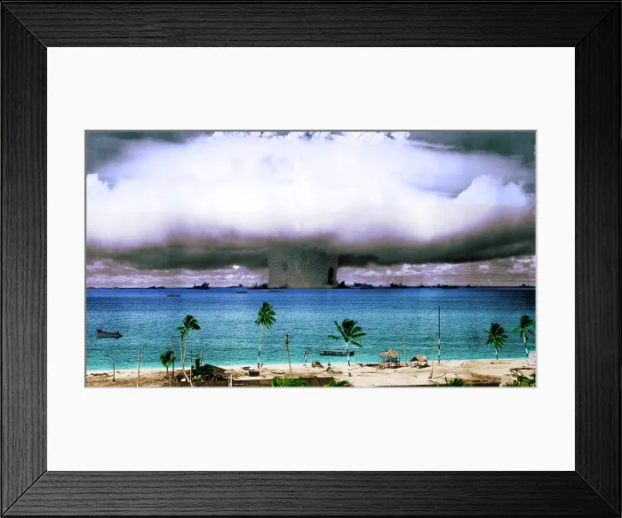 Framed Print : Operation Crossroads BAKER, 1946 Framed Print : Operation Crossroads BAKER, 1946
