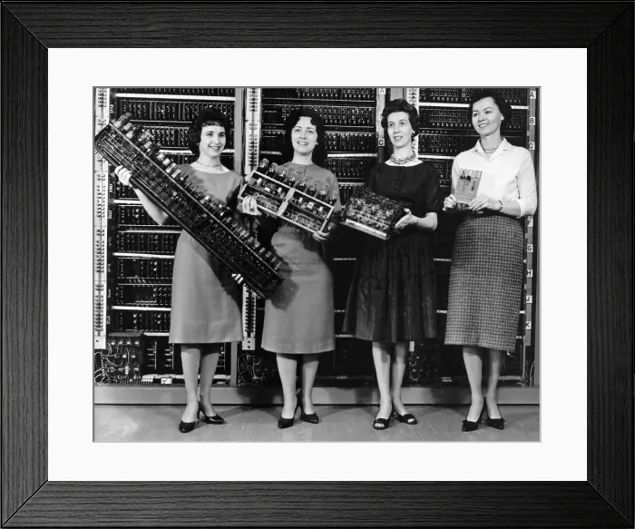 Framed Print : First Four Computer Circuit Boards Framed Print : First Four Computer Circuit Boards