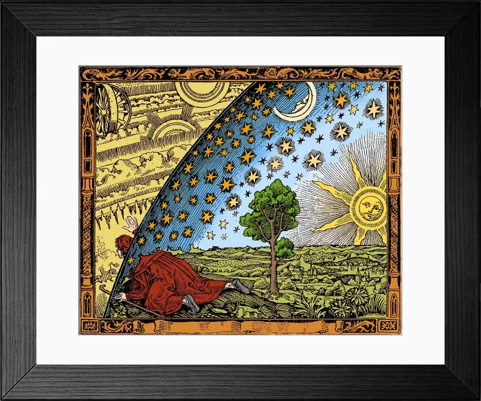 Framed Print : Where Heaven and Earth Meet, 1888 Framed Print : Where Heaven and Earth Meet, 1888
