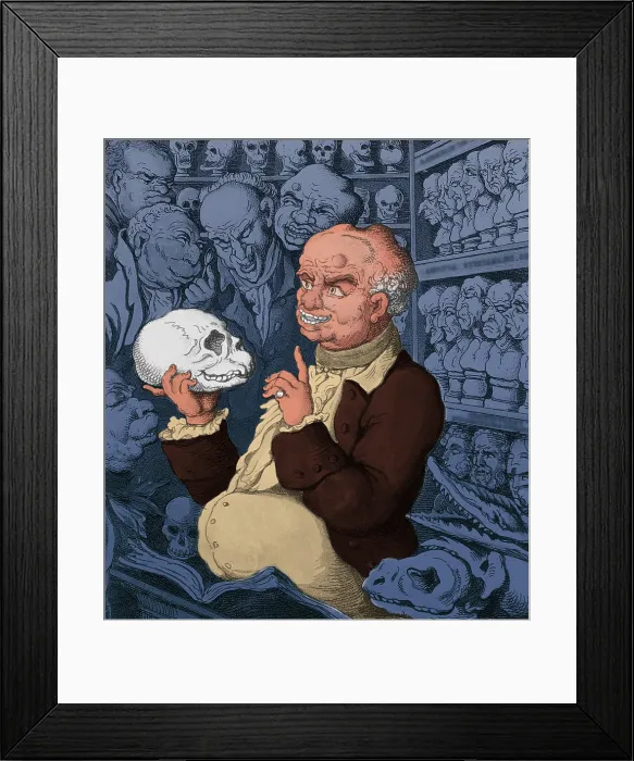 Framed Print : Franz Josef Gall, German Phrenologist
