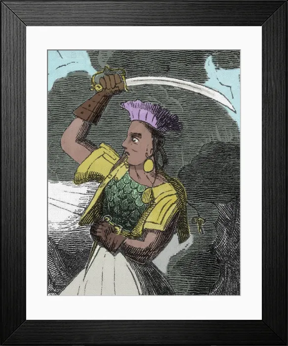 Framed Print : Ching Shih, Cantonese Pirate