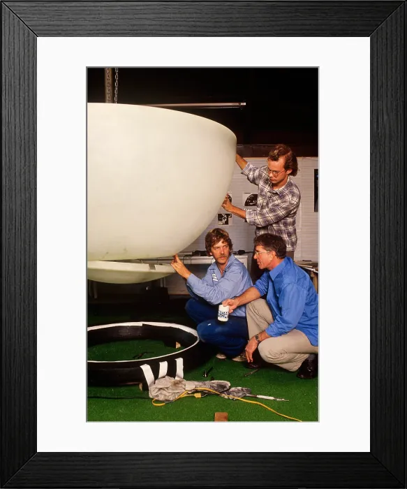 Framed Print : Tom Van Sant, American Conceptual Artist Framed Print : Tom Van Sant, American Conceptual Artist