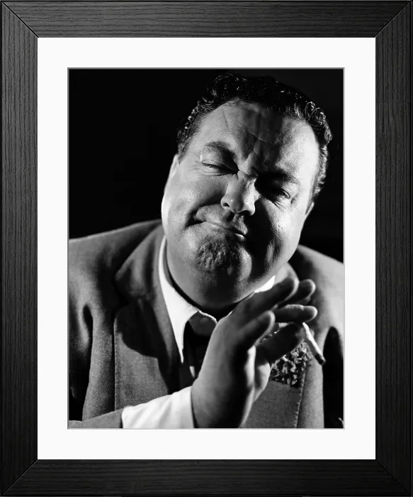 Framed Print : Jackie Gleason Framed Print : Jackie Gleason