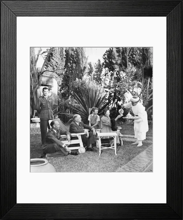 Framed Print : General Alphonse Juin Framed Print : General Alphonse Juin