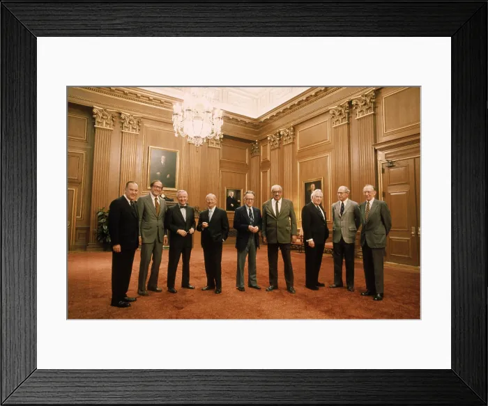 Framed Print : US Supreme Court Justices Framed Print : US Supreme Court Justices