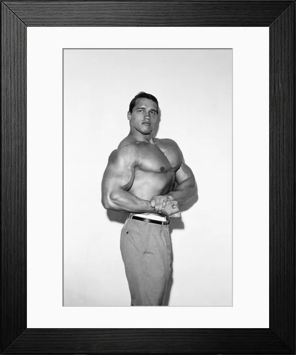Framed Print : Arnold Schwarzenegger