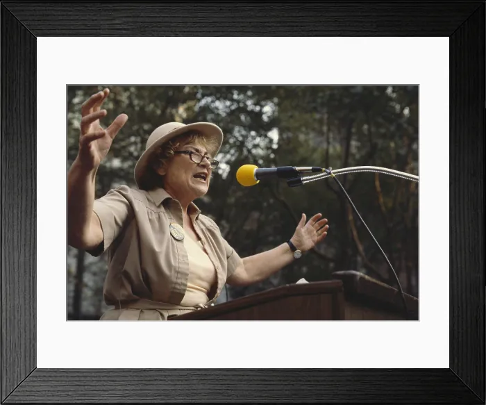 Framed Print : Bella Abzug Framed Print : Bella Abzug