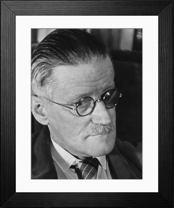 Framed Print : James Joyce, Irish Modernist Writer, 1939 Framed Print : James Joyce, Irish Modernist Writer, 1939