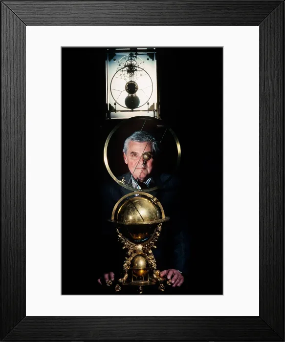 Framed Print : Bernard Guinot, Director of BIPM