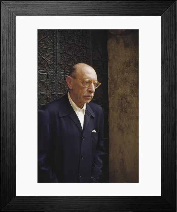 Framed Print : Igor Stravinsky, Russian classical music composer, know for 'The Rite of Spring'