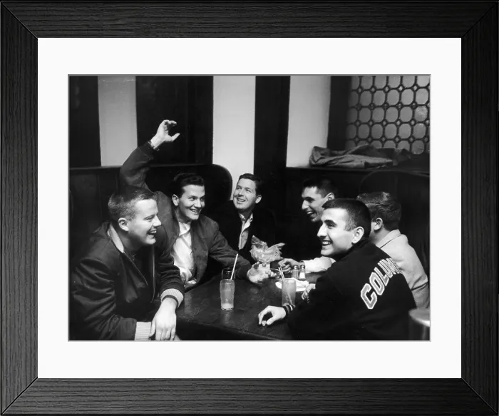 Framed Print : Pat Boone (born 1935) was a popular American singer of the 1950s Framed Print : Pat Boone (born 1935) was a popular American singer of the 1950s