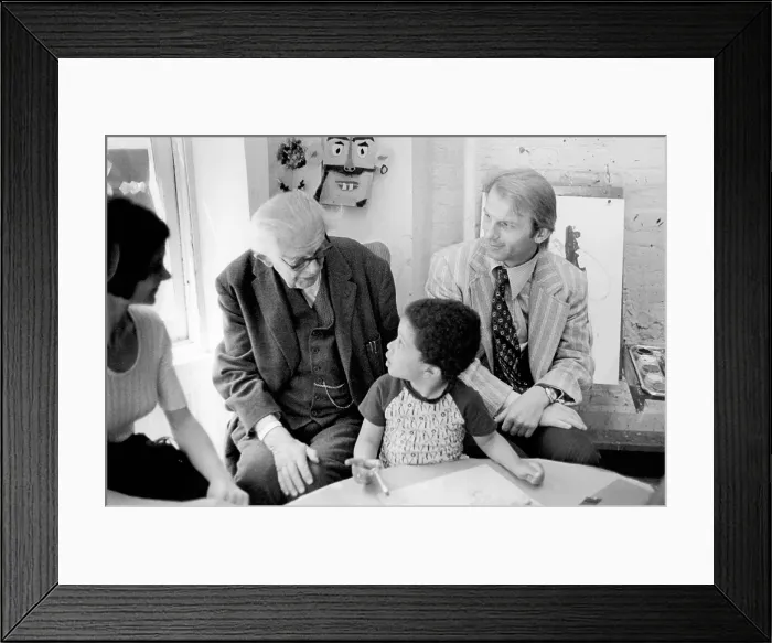 Framed Print : Jean Piaget, Swiss Psychologist and Educator Framed Print : Jean Piaget, Swiss Psychologist and Educator