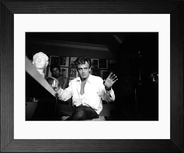 Framed Print : James Dean, 1955 Framed Print : James Dean, 1955