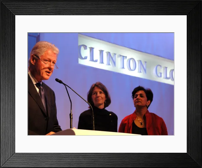 Framed Print : Clinton Global Initiative Framed Print : Clinton Global Initiative
