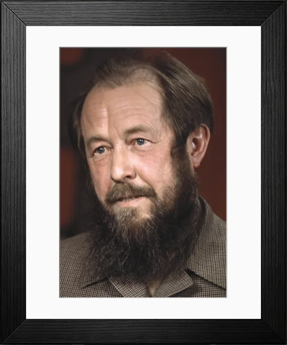 Framed Print : Aleksandr Solzhenitsyn, Nobel Prize 1970 Framed Print : Aleksandr Solzhenitsyn, Nobel Prize 1970