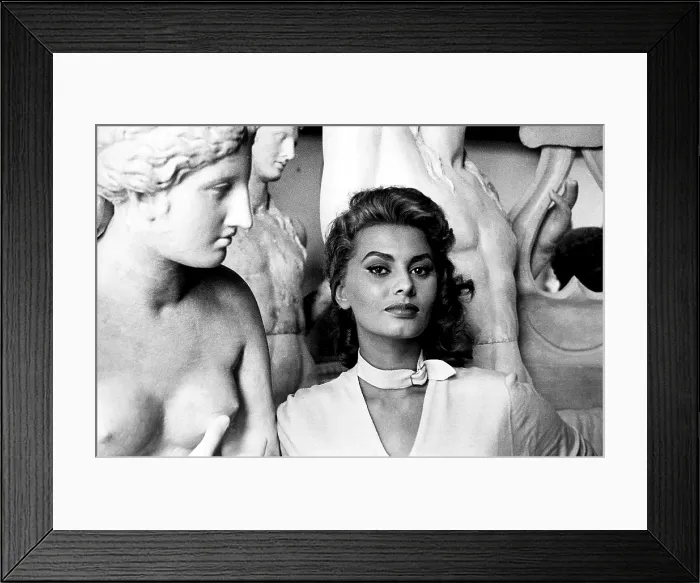 Framed Print : Sophia Loren, Italian Actress in Rome Framed Print : Sophia Loren, Italian Actress in Rome