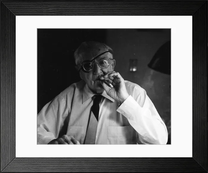 Framed Print : Fritz Lang, Film Director Framed Print : Fritz Lang, Film Director
