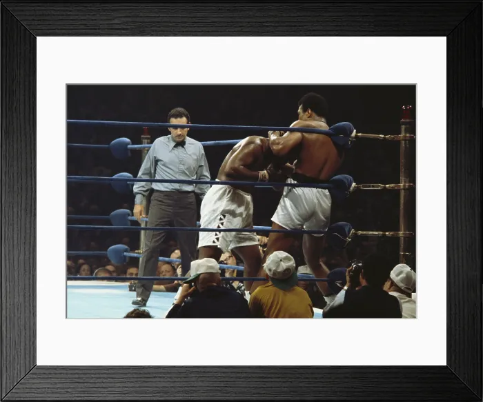 Framed Print : Muhammad Ali vs. Joe Frazier
