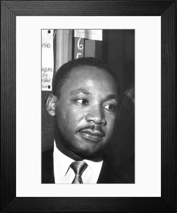 Framed Print : Martin Luther King, Jr. 1964 Framed Print : Martin Luther King, Jr. 1964
