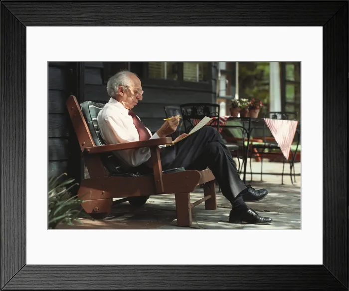 Framed Print : Aaron Copland Framed Print : Aaron Copland