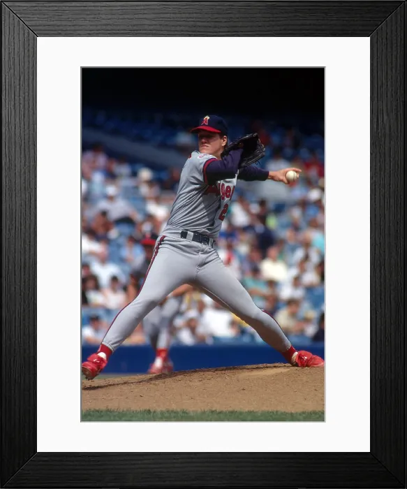 Framed Print : Jim Abbot, One-Handed Pitcher