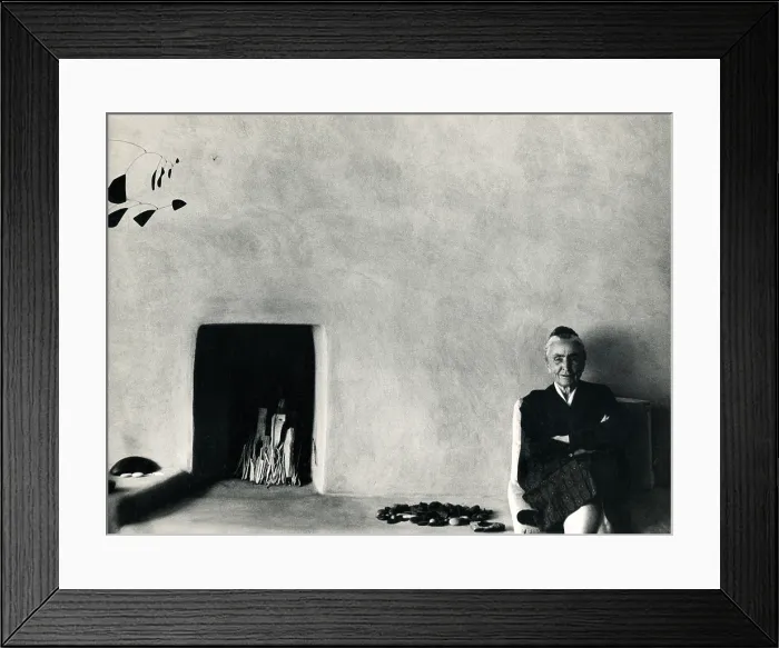 Framed Print : Georgia O'Keeffe, 1971 Framed Print : Georgia O'Keeffe, 1971