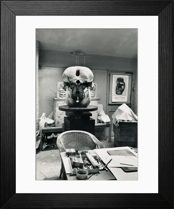 Framed Print : Henry Moore's Studio Framed Print : Henry Moore's Studio