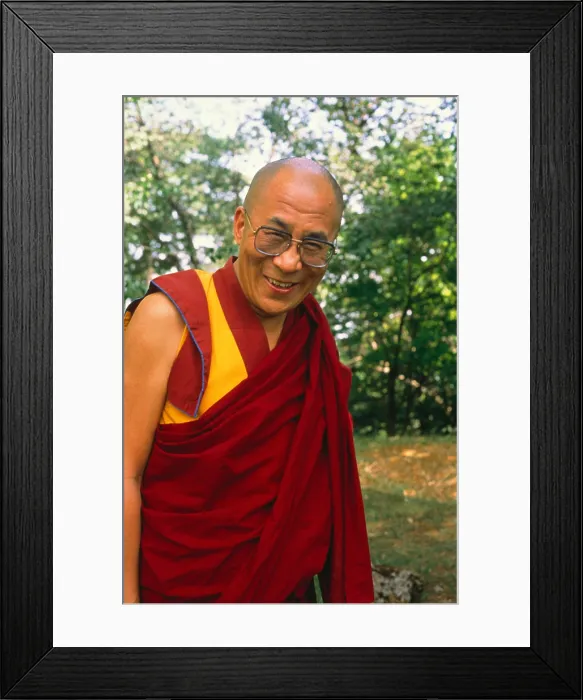 Framed Print : Dalai Lama, Nobel Prize 1989 Framed Print : Dalai Lama, Nobel Prize 1989