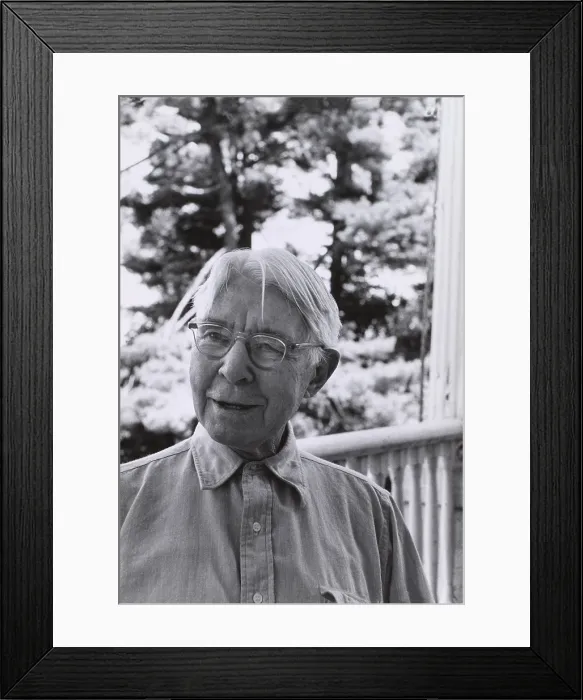 Framed Print : Carl Sandburg, American Poet, 1960s