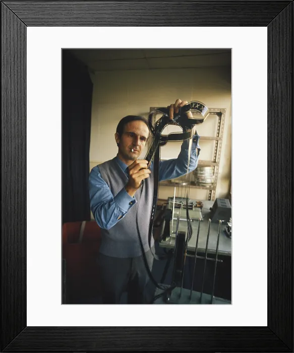 Framed Print : Francois Truffaut, New Wave French Filmmaker Framed Print : Francois Truffaut, New Wave French Filmmaker