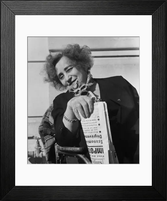 Framed Print : Colette, 1954 Framed Print : Colette, 1954