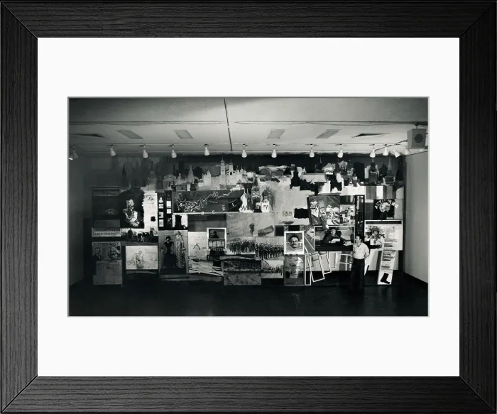 Framed Print : War and Peace, by Larry Rivers, 1965 Framed Print : War and Peace, by Larry Rivers, 1965