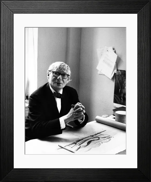 Framed Print : Louis Kahn Framed Print : Louis Kahn