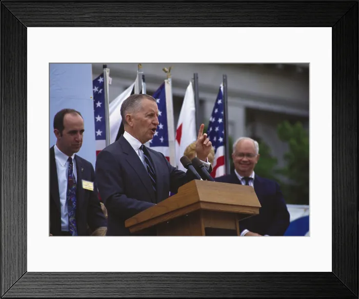 Framed Print : Ross Perot, 1992 Framed Print : Ross Perot, 1992