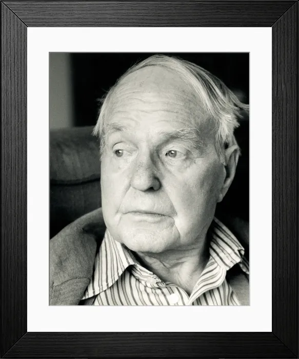 Framed Print : Henry Moore, 1984 Framed Print : Henry Moore, 1984