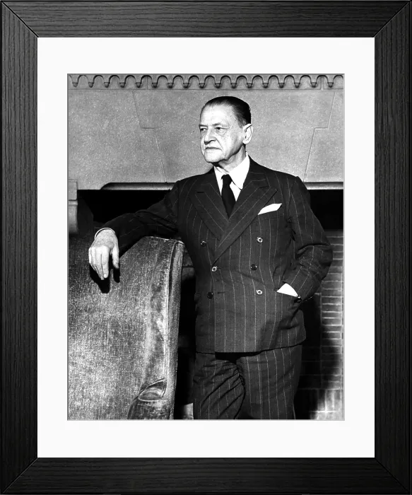 Framed Print : W. Somerset Maugham, English Writer